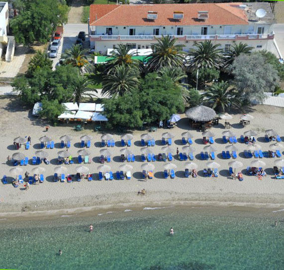 Possidona Beach Hotell Gerakini Exteriör bild